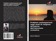 Buchcover von Problemi contemporanei negli studi di religione all'interno dell'istruzione scolastica