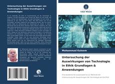 Capa do livro de Untersuchung der Auswirkungen von Technologie in Ethik Grundlagen & Anwendungen 