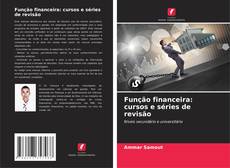 Bookcover of Função financeira: cursos e séries de revisão