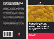 Buchcover von Encapsulamento de eutécticos de ácidos gordos como materiais de armazenamento de energia