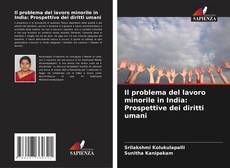 Buchcover von Il problema del lavoro minorile in India: Prospettive dei diritti umani