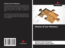 Buchcover von Voices of our Memory
