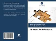 Bookcover of Stimmen der Erinnerung