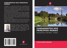 Portada del libro de FUNDAMENTOS DOS PRINCÍPIOS MORAIS