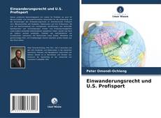 Buchcover von Einwanderungsrecht und U.S. Profisport