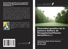 Diversidad genética de la palmera datilera de Mesopotamia(Pheonix dactylifera L.) kitap kapağı