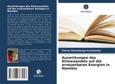 Bookcover of Auswirkungen des Klimawandels auf die erneuerbaren Energien in Namibia