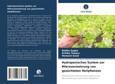 Buchcover von Hydroponisches System zur Mikrovermehrung von gezüchteten Heilpflanzen