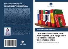 Bookcover of Сomparative Studie von Monosemie und Polysemie in verschiedenen Systemsprachen
