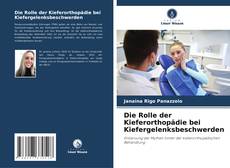 Buchcover von Die Rolle der Kieferorthopädie bei Kiefergelenksbeschwerden