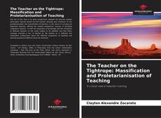 The Teacher on the Tightrope: Massification and Proletarianisation of Teaching kitap kapağı