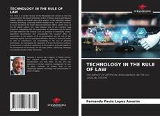 Capa do livro de TECHNOLOGY IN THE RULE OF LAW 