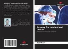Capa do livro de Surgery for mediastinal tumors 