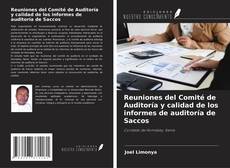 Capa do livro de Reuniones del Comité de Auditoría y calidad de los informes de auditoría de Saccos 