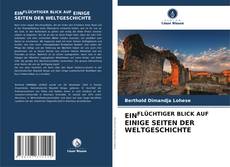 Portada del libro de EINFLÜCHTIGER BLICK AUF EINIGE SEITEN DER WELTGESCHICHTE