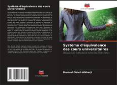 Capa do livro de Système d'équivalence des cours universitaires 