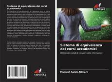 Capa do livro de Sistema di equivalenza dei corsi accademici 