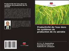 Capa do livro de Productivité de l'eau dans les systèmes de production de riz aérobie 