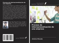 Capa do livro de Proceso de internacionalización de una empresa 