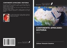 Capa do livro de CONTINENTE AFRICANO: HISTORIA 