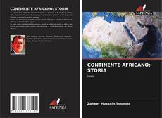 CONTINENTE AFRICANO: STORIA kitap kapağı