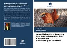 Bookcover of Oberflächenentwässerung von Fahrbahnen mit dem Konzept des durchlässigen Pflasters