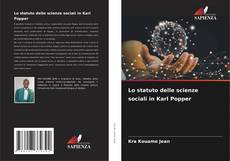 Обложка Lo statuto delle scienze sociali in Karl Popper