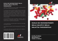Bookcover of RUOLO DEI MICRONUTRIENTI NELLA SALUTE E NELLA MALATTIA PARODONTALE