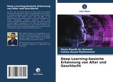 Bookcover of Deep Learning-basierte Erkennung von Alter und Geschlecht