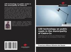 Portada del libro de LED technology on public roads in the municipality of Cedro-Ce