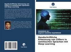 Buchcover von Handschriftliche Erkennung von Ziffern in semitischen Sprachen mit Deep Learning