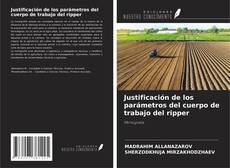 Buchcover von Justificación de los parámetros del cuerpo de trabajo del ripper