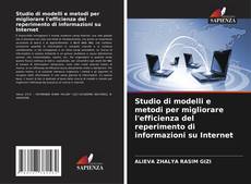 Buchcover von Studio di modelli e metodi per migliorare l'efficienza del reperimento di informazioni su Internet