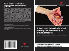Portada del libro de Intra- and inter-individual biological variability in adult patients