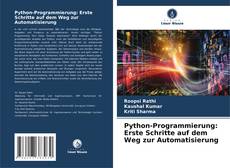 Buchcover von Python-Programmierung: Erste Schritte auf dem Weg zur Automatisierung