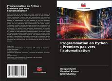 Portada del libro de Programmation en Python : Premiers pas vers l'automatisation