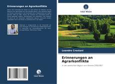 Capa do livro de Erinnerungen an Agrarkonflikte 
