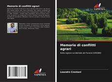 Buchcover von Memorie di conflitti agrari