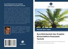 Capa do livro de Durchführbarkeit des Projekts Wirtschaftlich-finanzielle Technik 