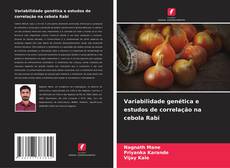 Variabilidade genética e estudos de correlação na cebola Rabi kitap kapağı