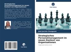 Strategisches Personalmanagement im neuen Kontext von Organisationen kitap kapağı