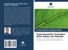 Capa do livro de Experimentelle Techniken beim Anbau von Paprika 