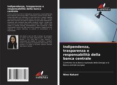Indipendenza, trasparenza e responsabilità della banca centrale kitap kapağı