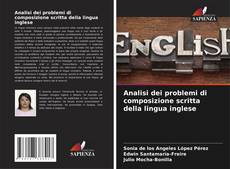 Capa do livro de Analisi dei problemi di composizione scritta della lingua inglese 