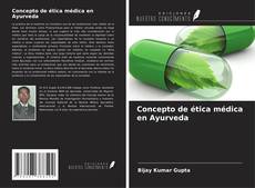 Buchcover von Concepto de ética médica en Ayurveda