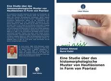 Buchcover von Eine Studie über das histomorphologische Muster von Hautläsionen in Form von Psoriasi