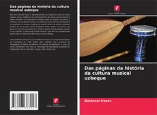 Das páginas da história da cultura musical uzbeque kitap kapağı