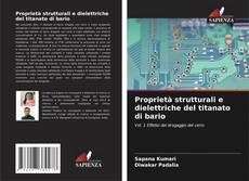 Buchcover von Proprietà strutturali e dielettriche del titanato di bario