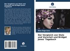 Capa do livro de Der Vergleich von Stolz und Vorurteil und Bridget Jones' Tagebuch 