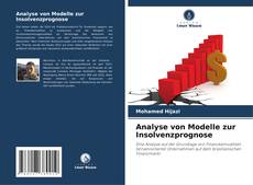 Portada del libro de Analyse von Modelle zur Insolvenzprognose